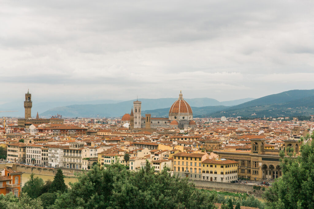 the Florence skyline