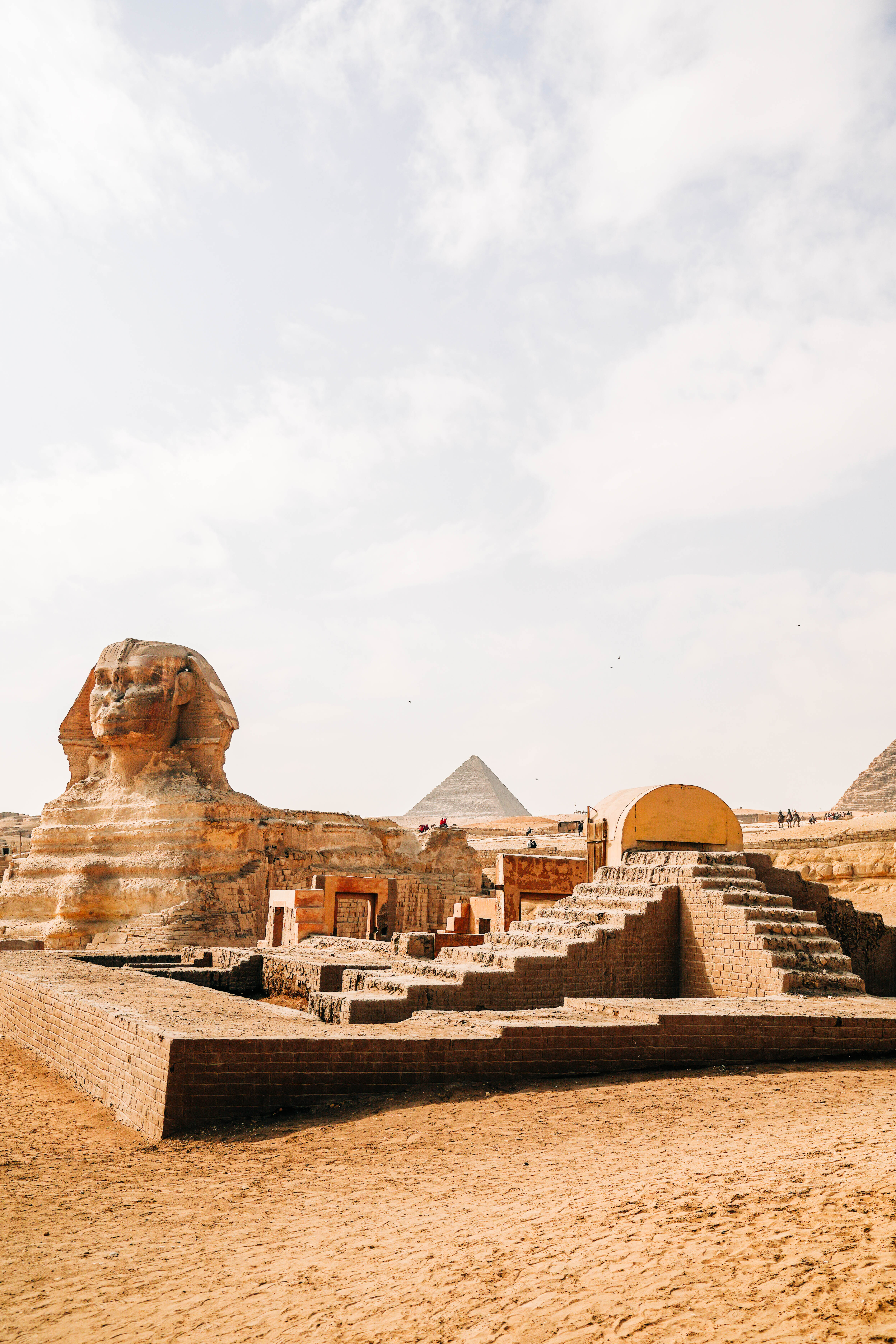 the sphinx in Giza