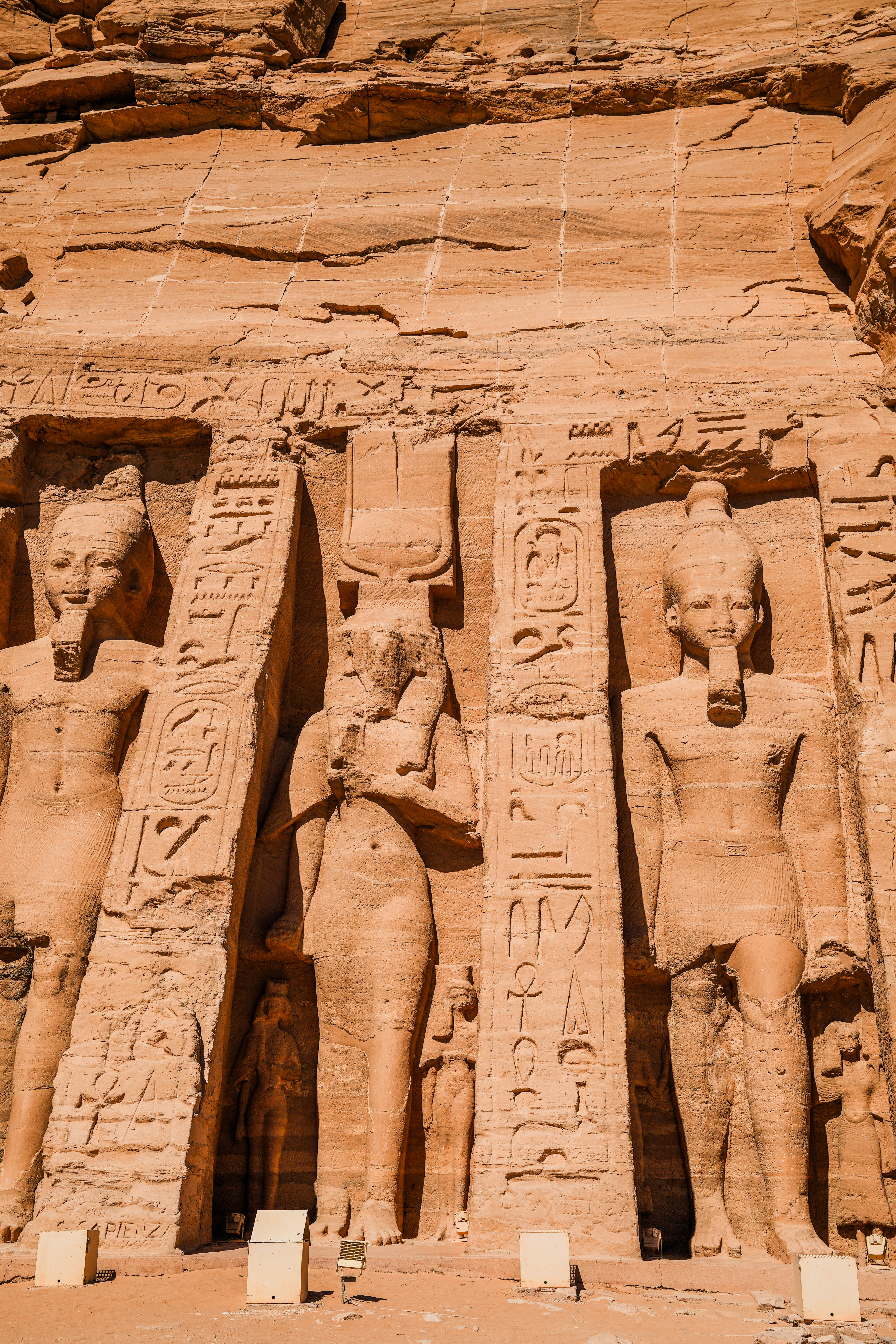 abu simbel temple in Egypt