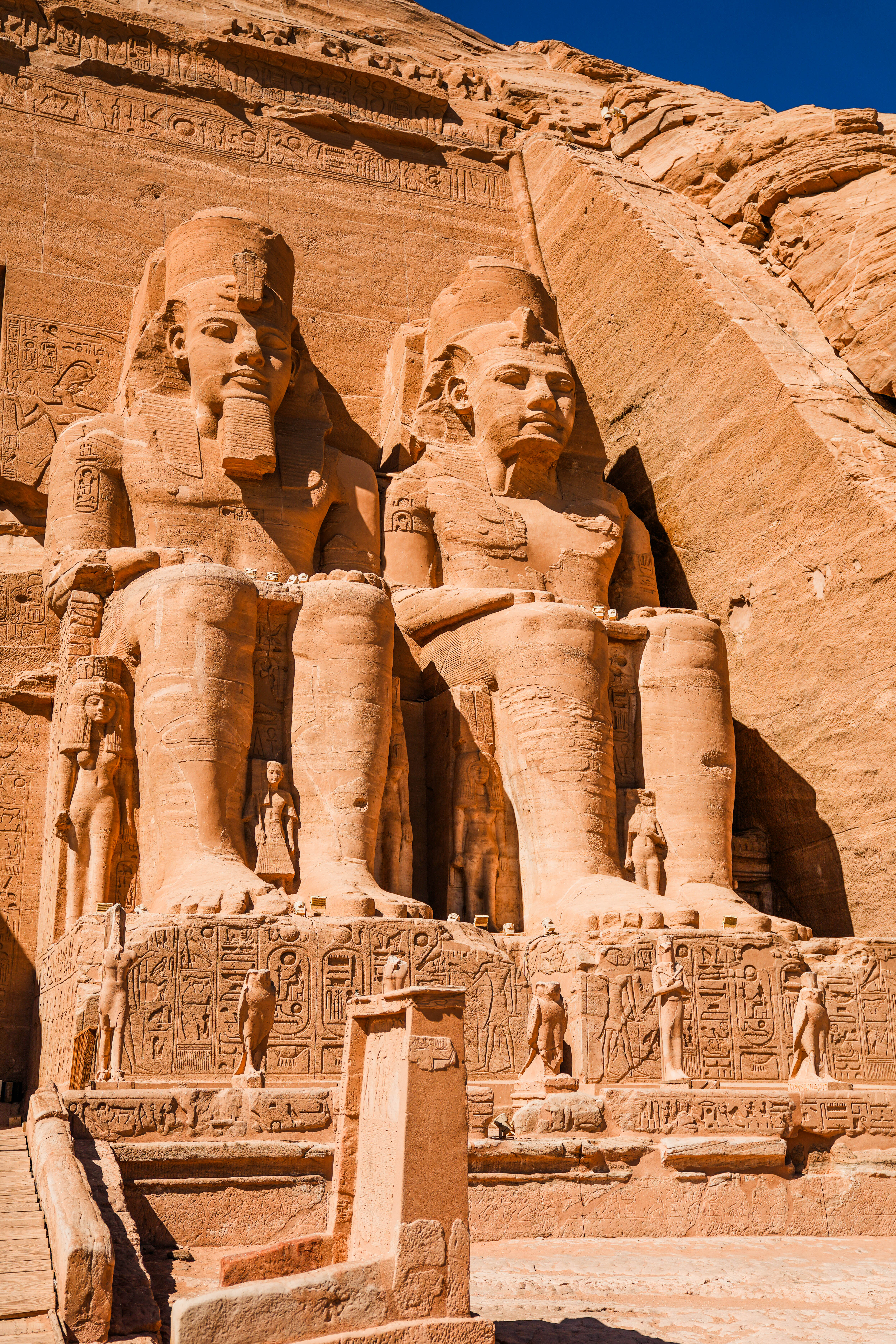 abu simbel temple in Egypt