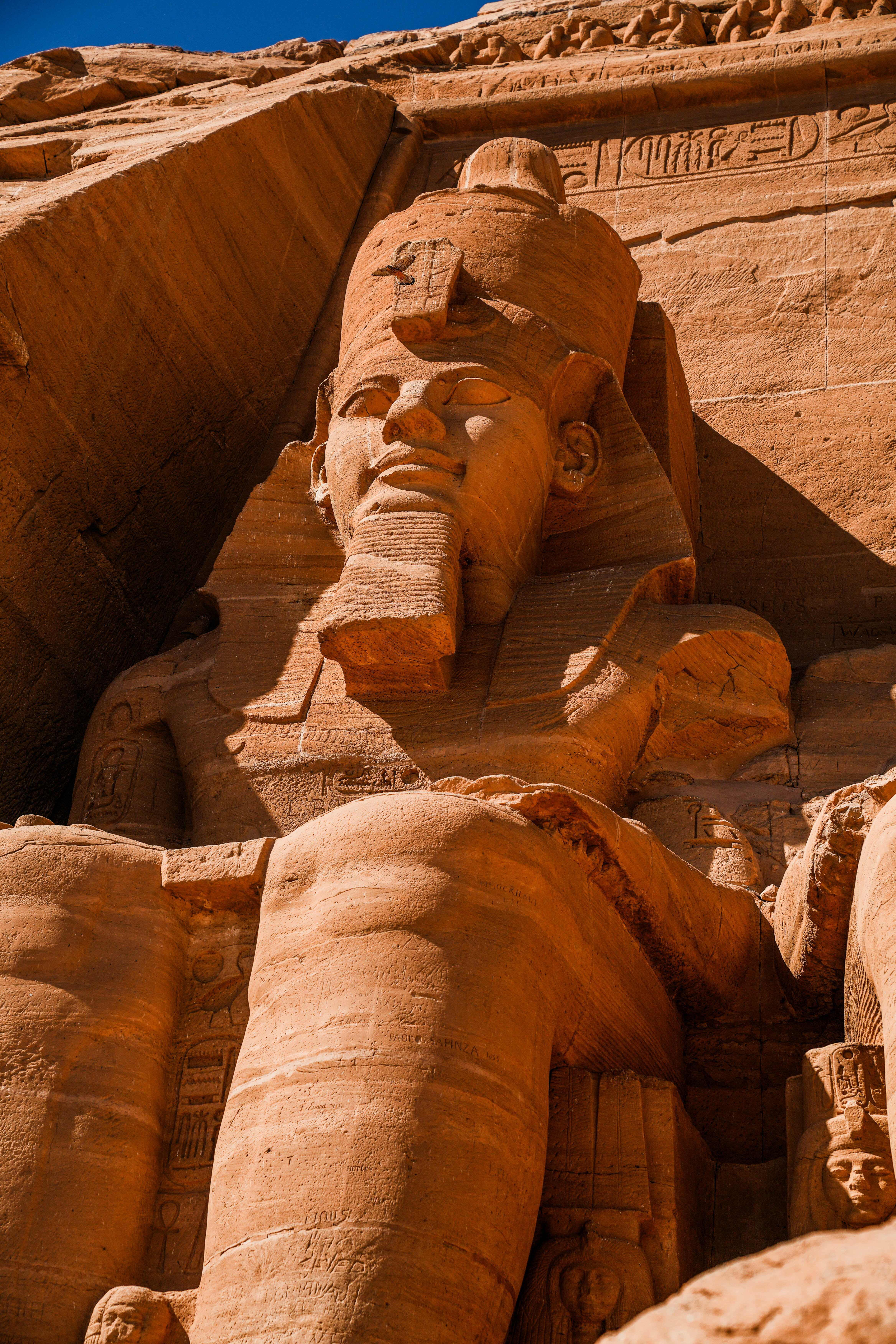 abu simbel temple in Egypt