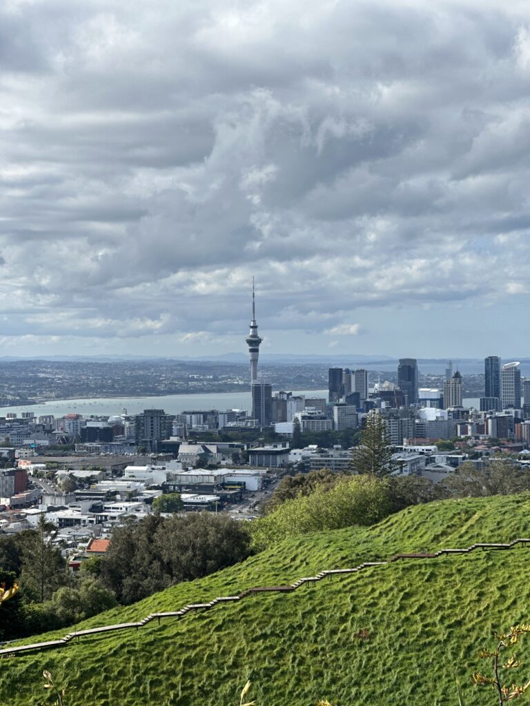 The Auckland skyline