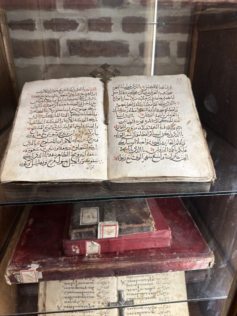 hanging church in Cairo