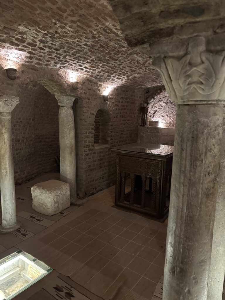 hanging church in Cairo